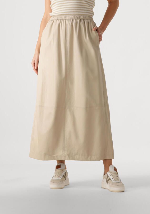 Nukus Zand Maxi Rok Charlotte Beige Dames - Foto 4