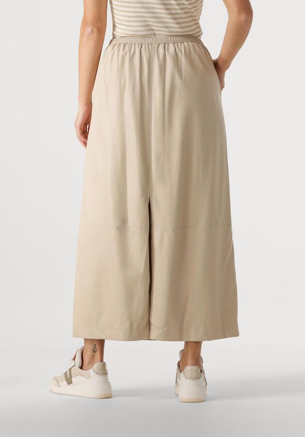 Nukus Zand Maxi Rok Charlotte Beige Dames