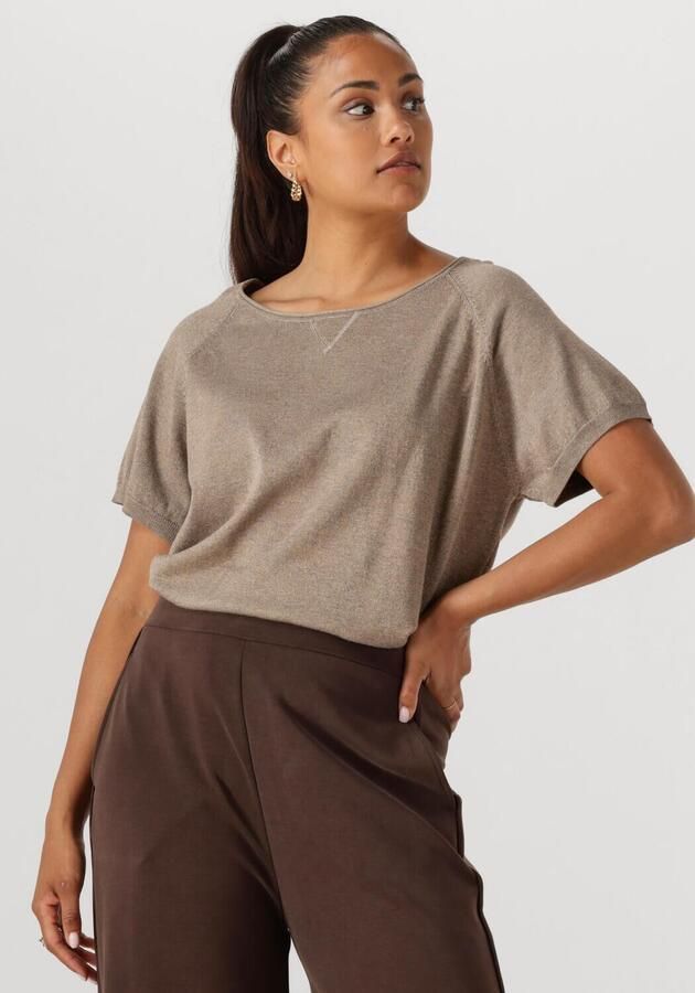 NUKUS Dames Tops & T-shirts Anita Top Lurex Beige - Foto 4