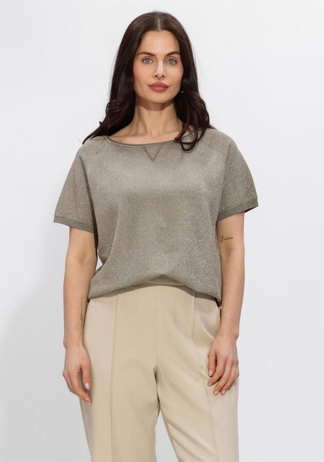 NUKUS Dames Tops & T-shirts Anita Top Lurex Brons