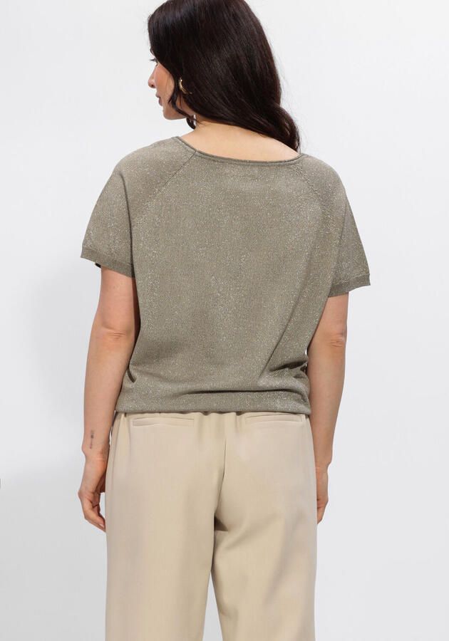 NUKUS Dames Tops & T-shirts Anita Top Lurex Brons - Foto 4