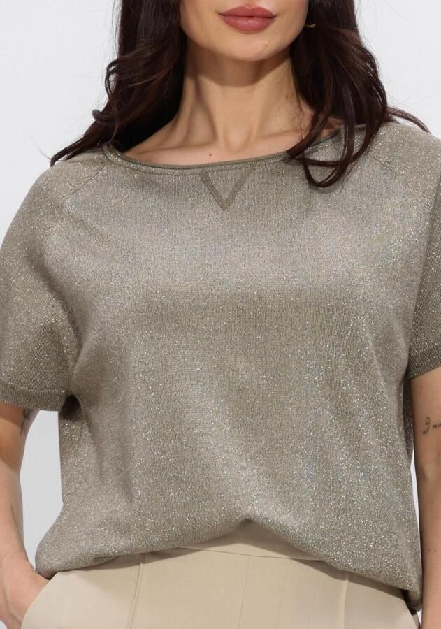 NUKUS Dames Tops & T-shirts Anita Top Lurex Brons - Foto 3