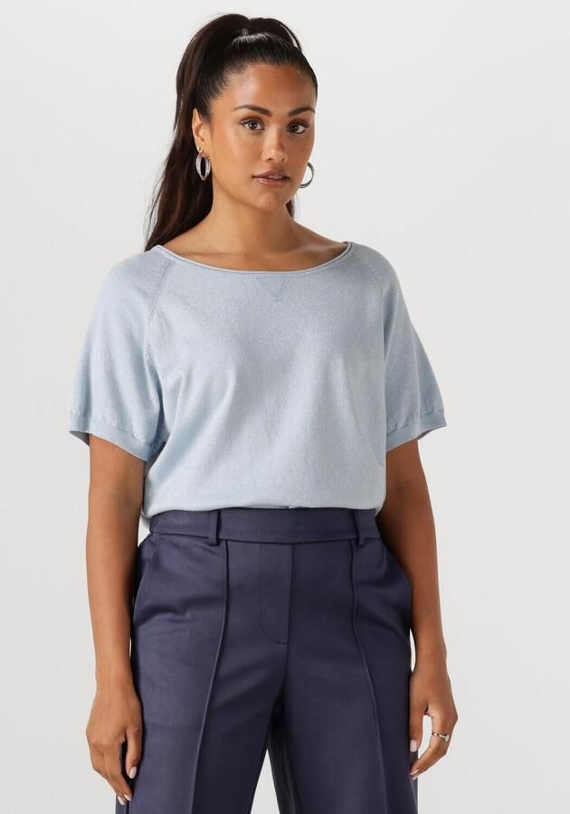 NUKUS Dames Tops & T-shirts Anita Top Lurex Lichtblauw - Foto 4