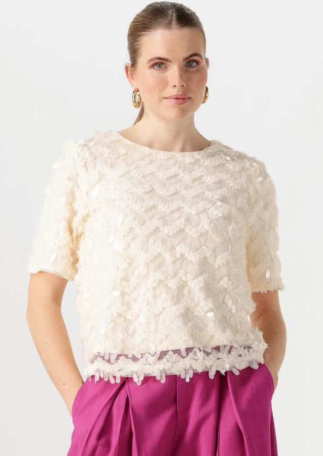 NUKUS Dames Tops & T-shirts Aria Top Lace Ecru - Foto 4