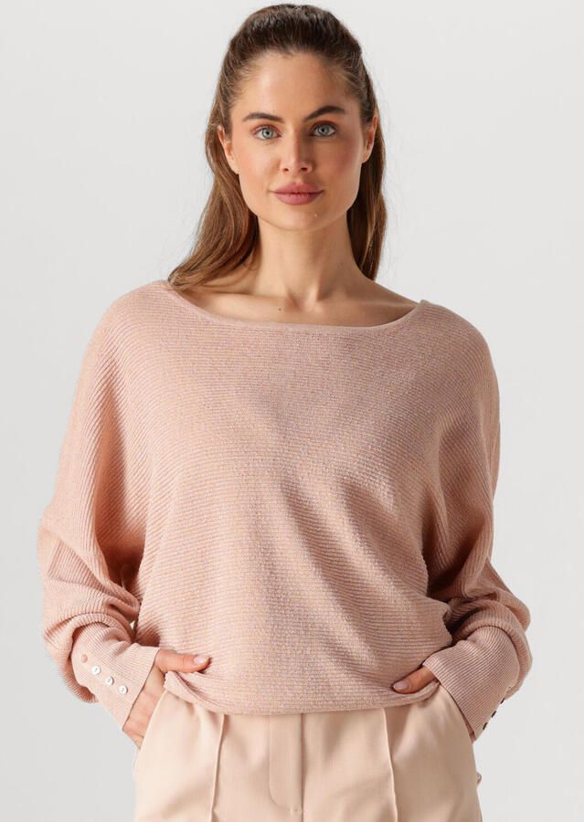 NUKUS Dames Tops & T-shirts Batwing Pullover Lurex Roze - Foto 4