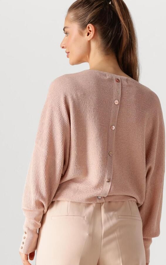 NUKUS Dames Tops & T-shirts Batwing Pullover Lurex Roze - Foto 2