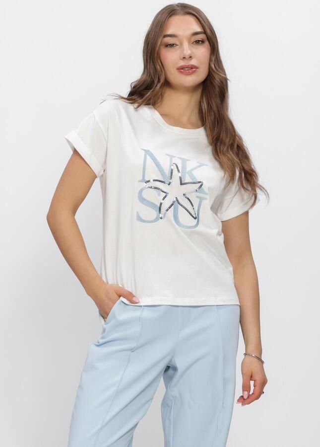 NUKUS Dames Tops & T-shirts Claire Shirt Wit