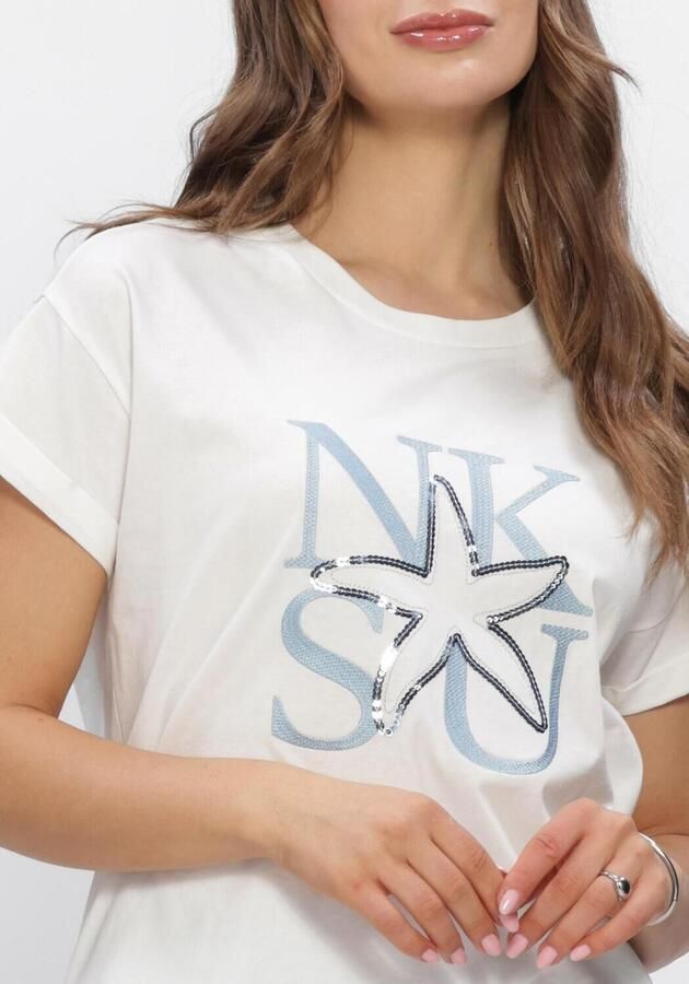 NUKUS Dames Tops & T-shirts Claire Shirt Wit - Foto 4