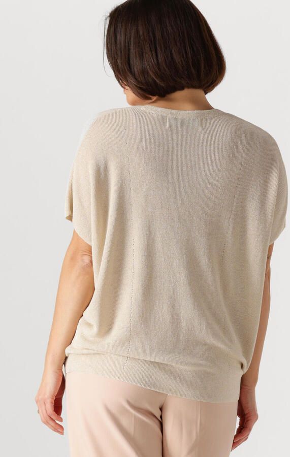 NUKUS Dames Tops & T-shirts Dina Top Lurex Gebroken Wit - Foto 3