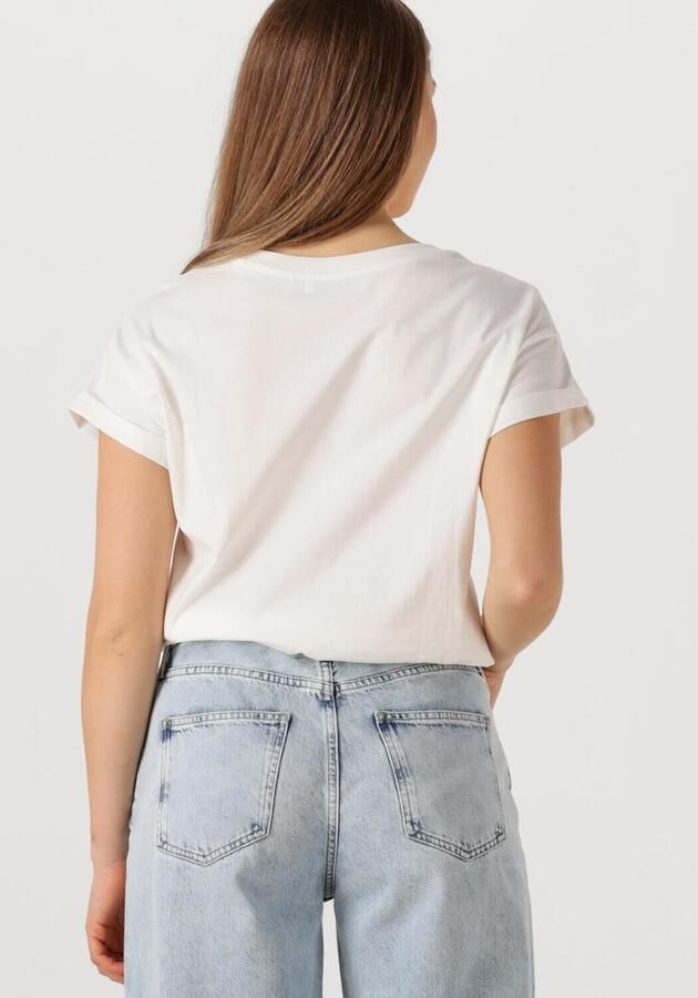 NUKUS Dames Tops & T-shirts Femke Shirt Le Club Gebroken Wit - Foto 3