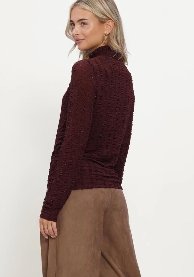 NUKUS Dames Tops & T-shirts Goldie Top Bordeaux - Foto 2