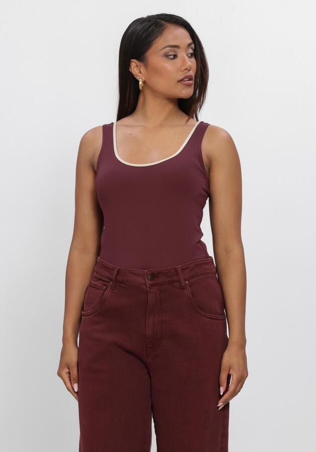 NUKUS Dames Tops & T-shirts Juba Singlet Bordeaux