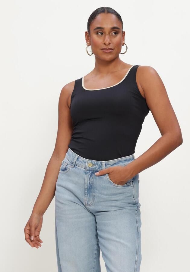 NUKUS Dames Tops & T-shirts Juba Singlet Zwart