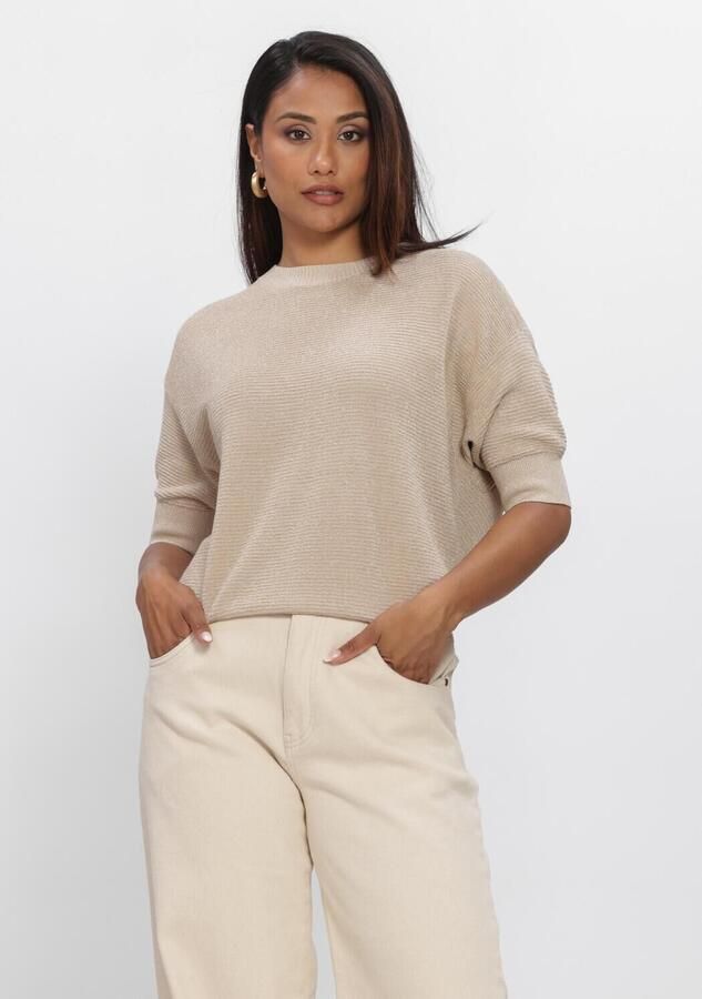 NUKUS Dames Tops & T-shirts Kinty Top Lurex Beige