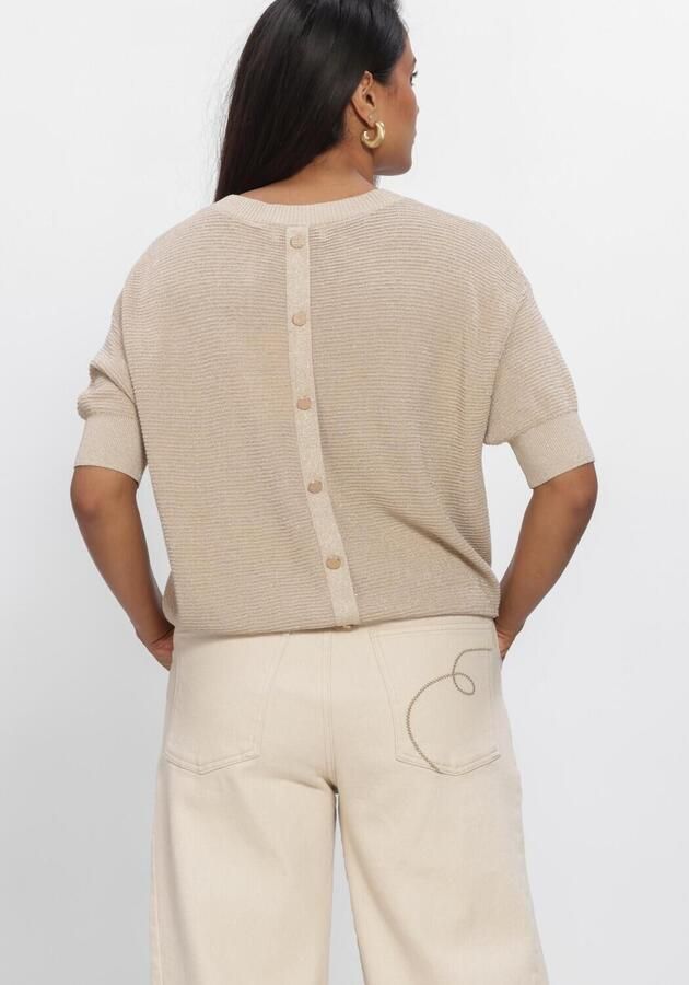NUKUS Dames Tops & T-shirts Kinty Top Lurex Beige - Foto 3