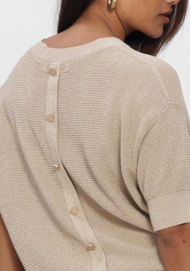 NUKUS Dames Tops & T-shirts Kinty Top Lurex Beige - Foto 2