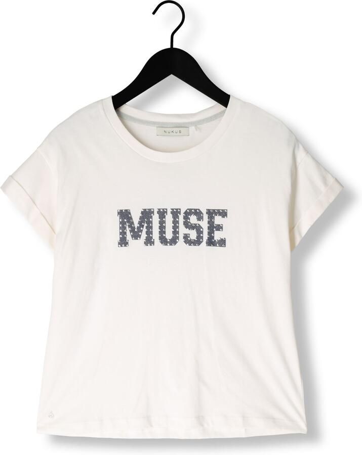 NUKUS Dames Tops & T-shirts Lou Shirt Gebroken Wit