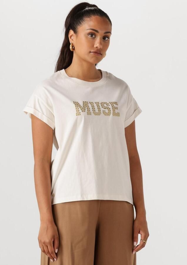 NUKUS Dames Tops & T-shirts Lou Shirt Wit