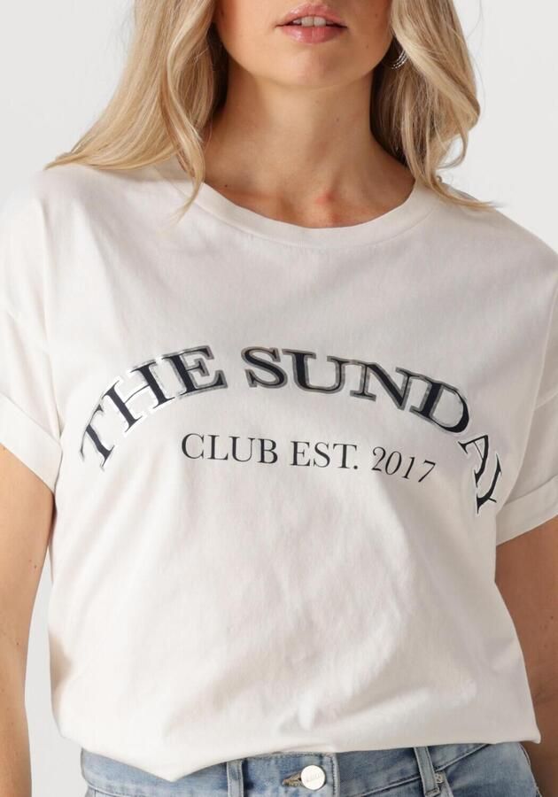 NUKUS Dames Tops & T-shirts Meike Shirt The Sunday Wit - Foto 2