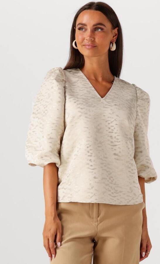 NUKUS Dames Tops & T-shirts Mirthe Top Ecru - Foto 4