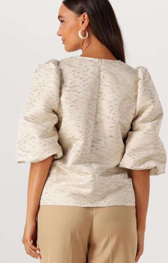 NUKUS Dames Tops & T-shirts Mirthe Top Ecru - Foto 3