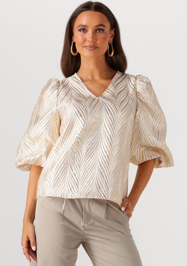 NUKUS Dames Tops & T-shirts Mirthe Top Shiny Rosegoud - Foto 4