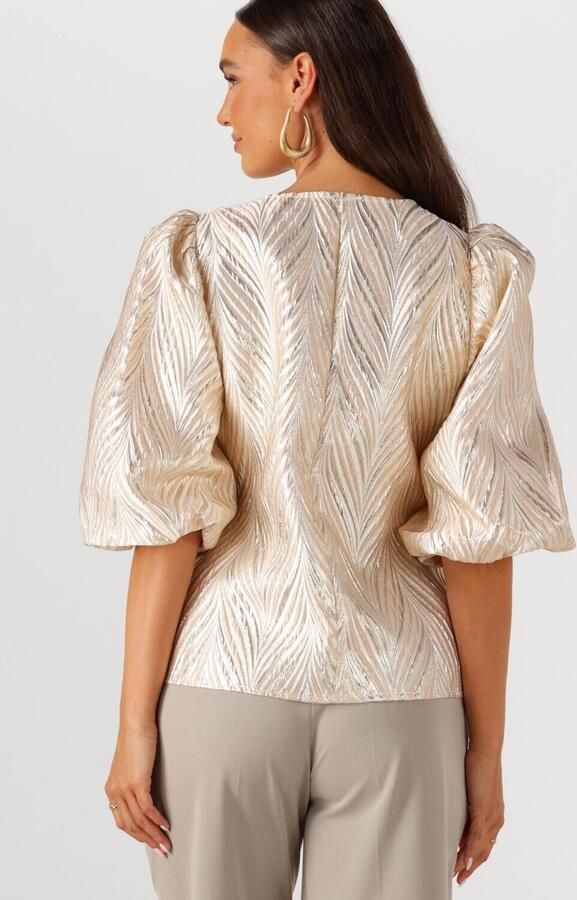 NUKUS Dames Tops & T-shirts Mirthe Top Shiny Rosegoud - Foto 3