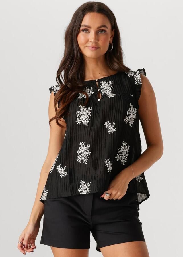 NUKUS Dames Tops & T-shirts Montel Top Zwart - Foto 4