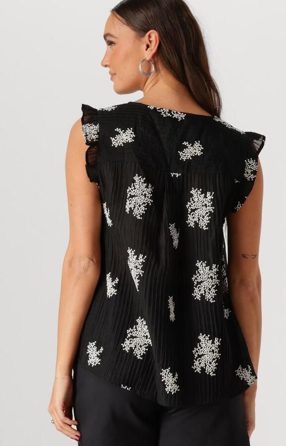 NUKUS Dames Tops & T-shirts Montel Top Zwart - Foto 3