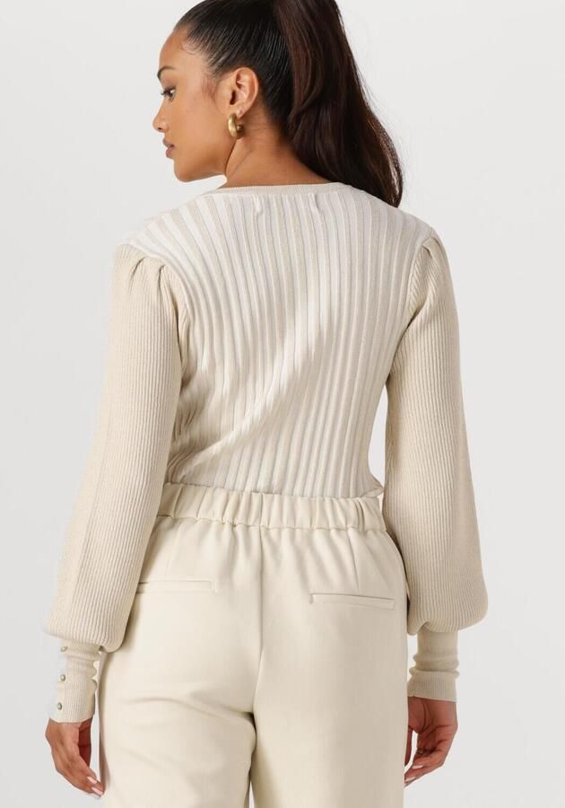 NUKUS Dames Tops & T-shirts Mulberry Pullover Lurex Ecru