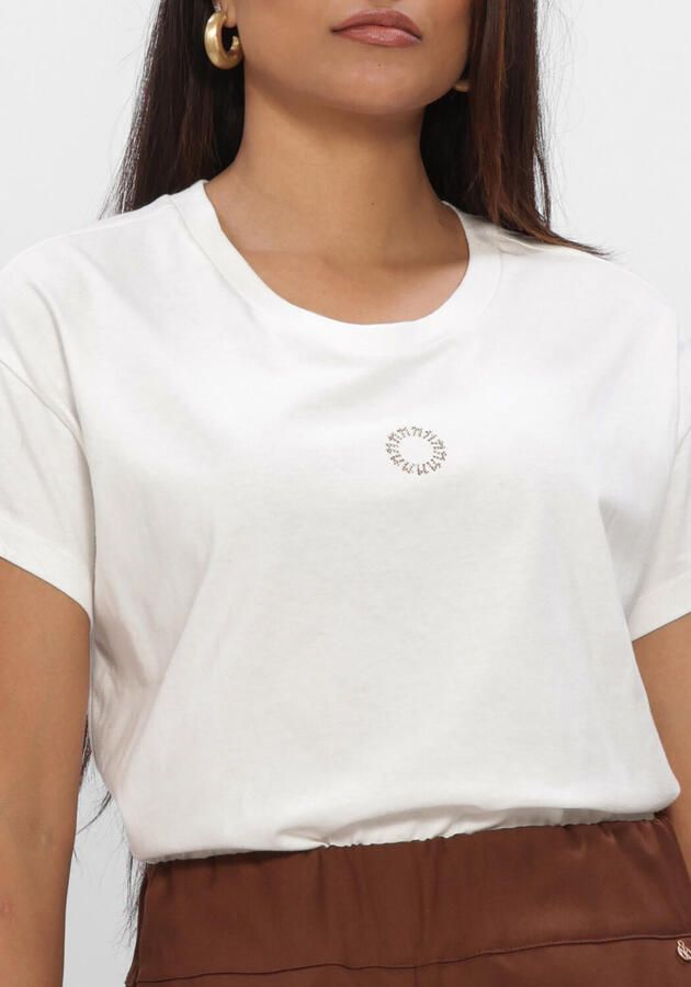 NUKUS Dames Tops & T-shirts Niek T-shirt Wit - Foto 4