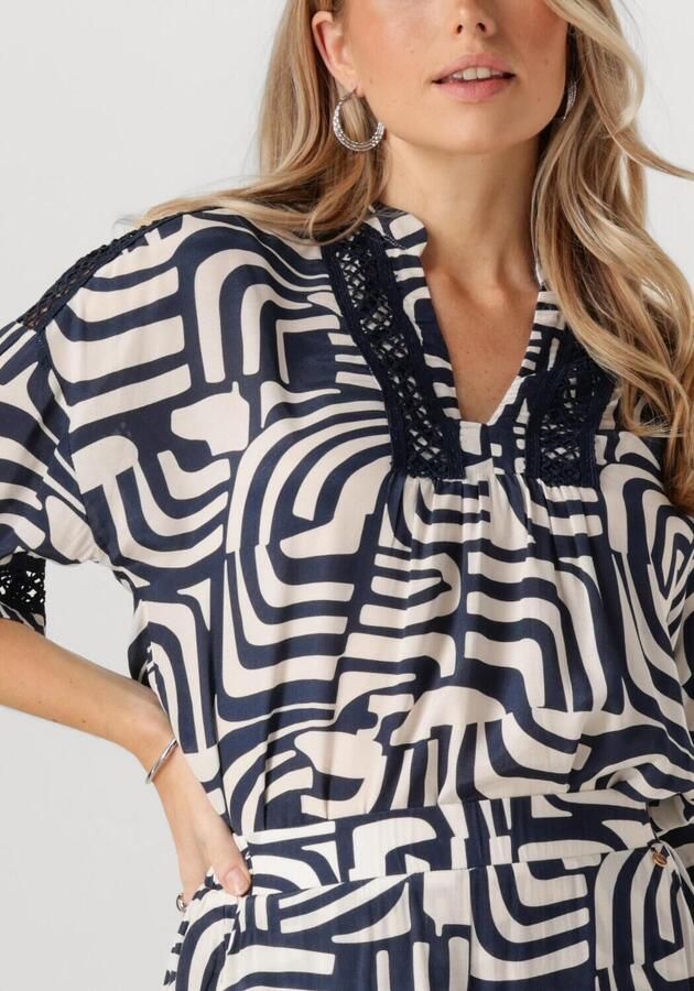 NUKUS Dames Tops & T-shirts Nina Top Donkerblauw - Foto 3