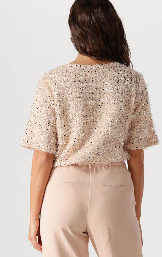 NUKUS Dames Tops & T-shirts Octavia Top Paillet Roze - Foto 3