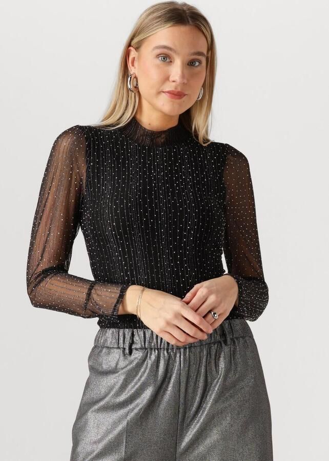 NUKUS Dames Tops & T-shirts Puck Top Strass Zwart - Foto 4