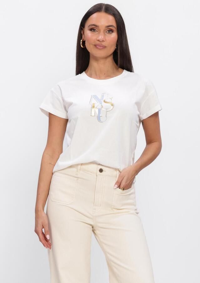 NUKUS Dames Tops & T-shirts Rowena Shirt Wit