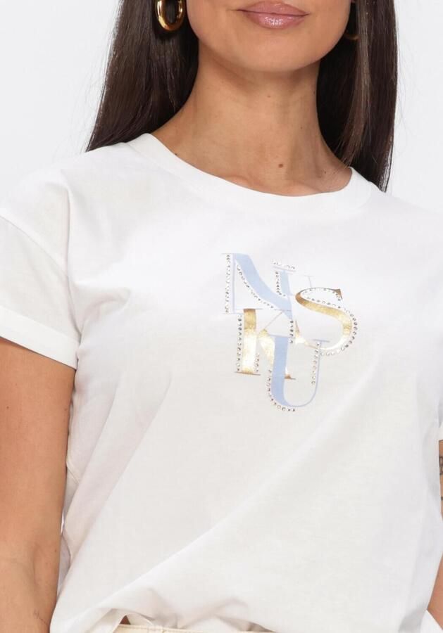 NUKUS Dames Tops & T-shirts Rowena Shirt Wit - Foto 4