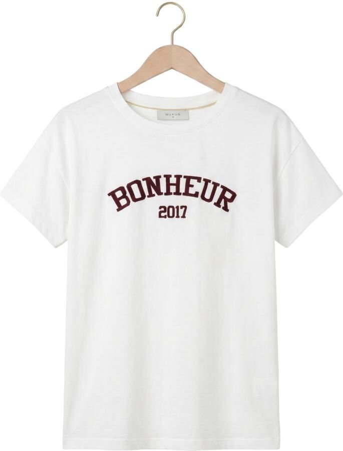 NUKUS Dames Tops & T-shirts Senna T-shirt Wit - Foto 2