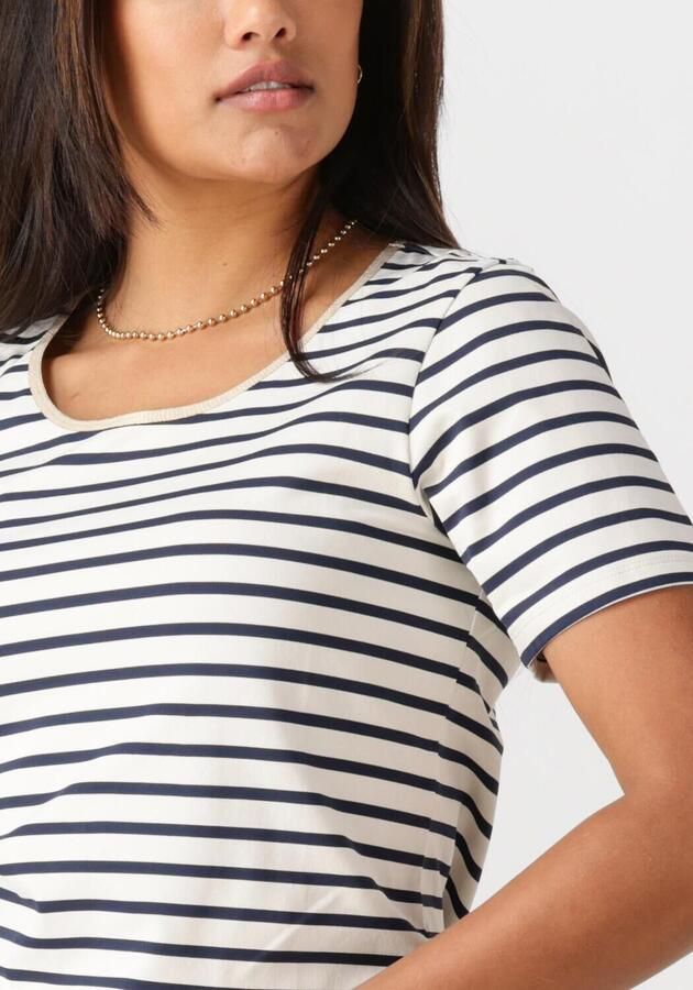 NUKUS Dames Tops & T-shirts Tirza Top Stripe Blauw - Foto 3