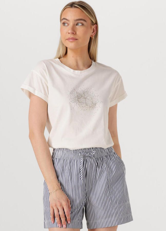 NUKUS Dames Tops & T-shirts Vilamoura Shirt Nk Strass Wit - Foto 4