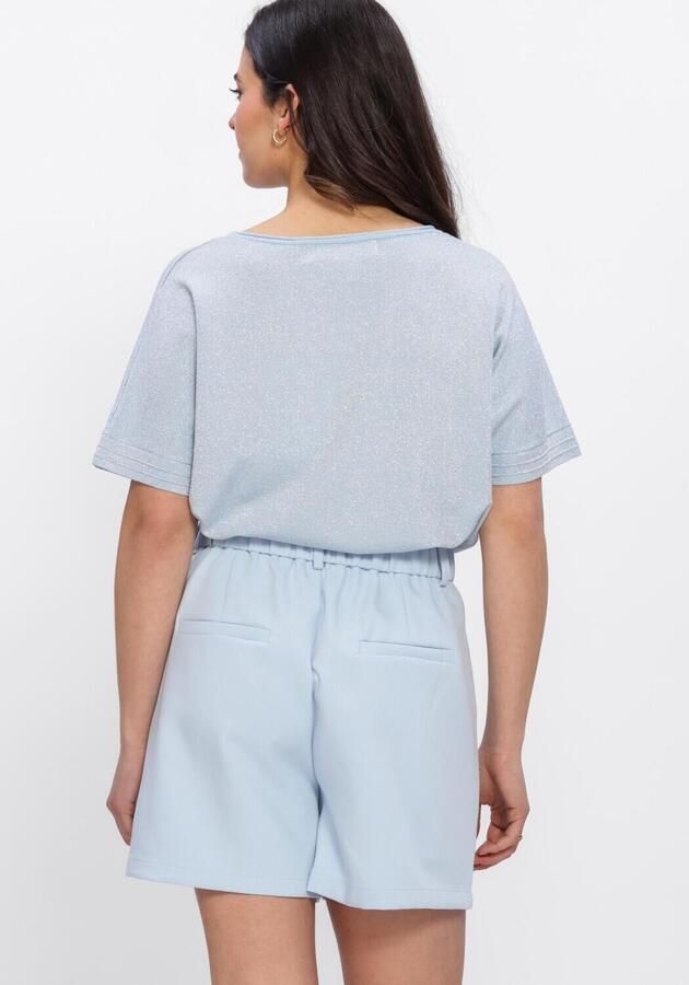 NUKUS Dames Tops & T-shirts Wies Top Lurex Lichtblauw - Foto 3
