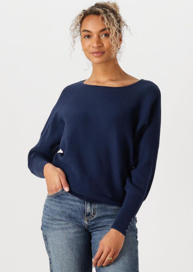 NUKUS Dames Truien & Vesten Batwing Pullover Plain Donkerblauw - Foto 4