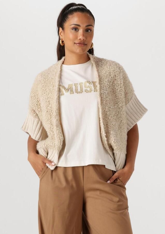 NUKUS Dames Truien & Vesten Belle Cardigan Ecru - Foto 4