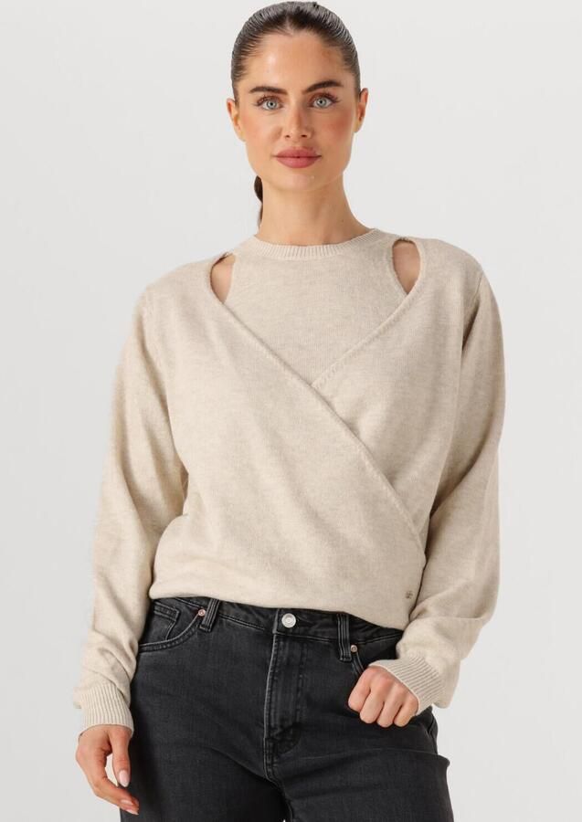 NUKUS Dames Truien & Vesten Fifi Pullover Zand - Foto 4