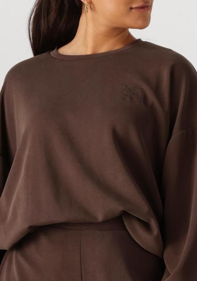 NUKUS Dames Truien & Vesten Gabi Pullover Bruin