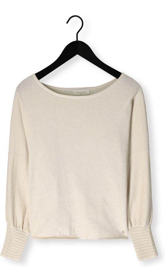 NUKUS Truien & Vesten Jorien Pullover Lurex Creme - Foto 4