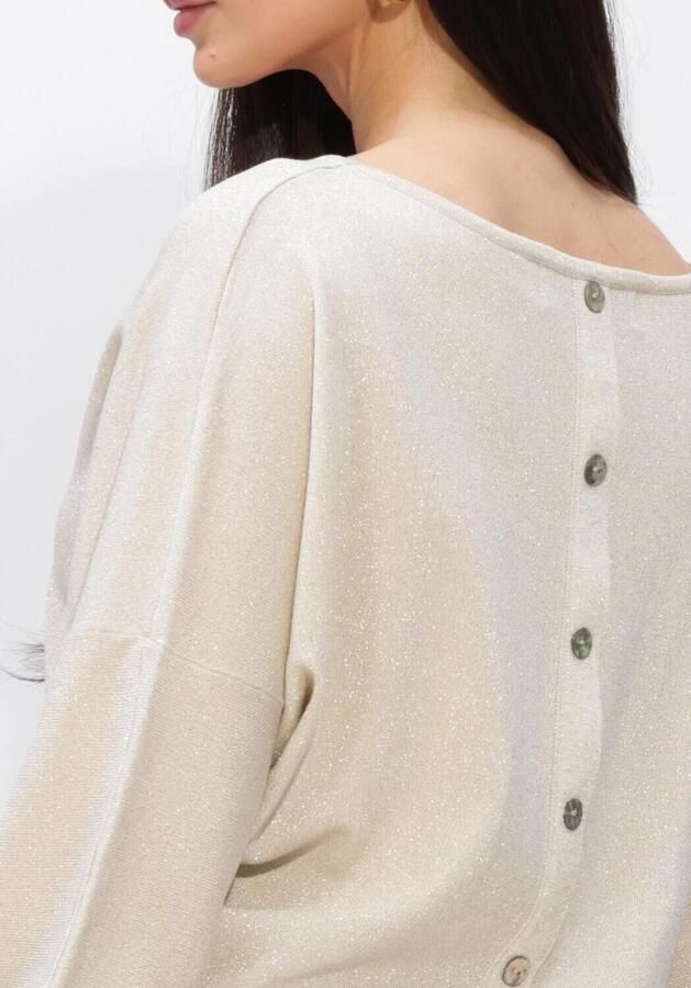 NUKUS Truien & Vesten Jorien Pullover Lurex Creme - Foto 3