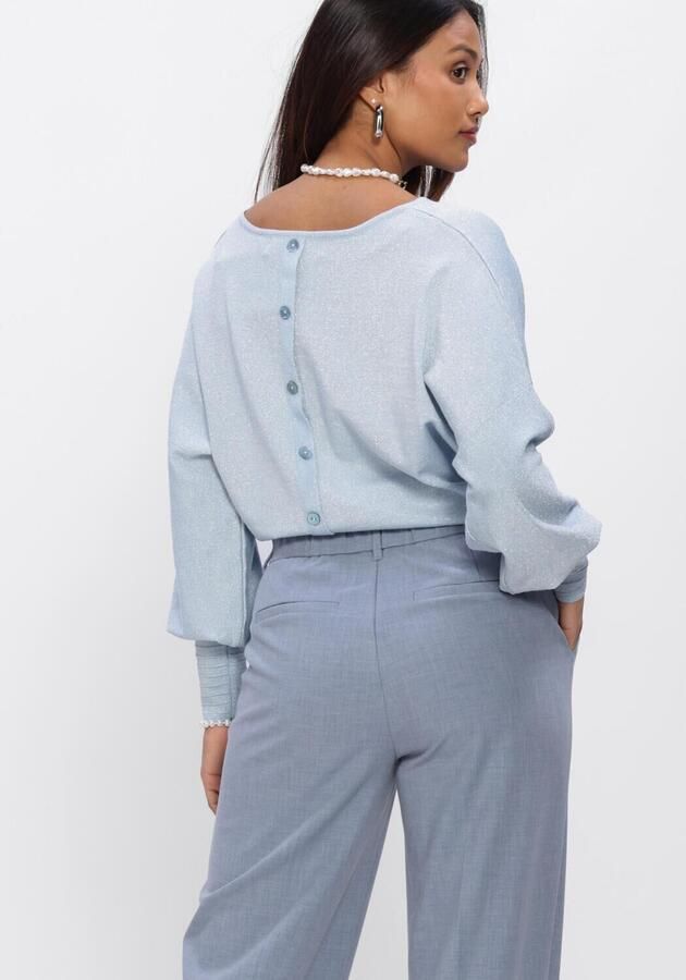 NUKUS Dames Truien & Vesten Jorien Pullover Lurex Lichtblauw - Foto 2
