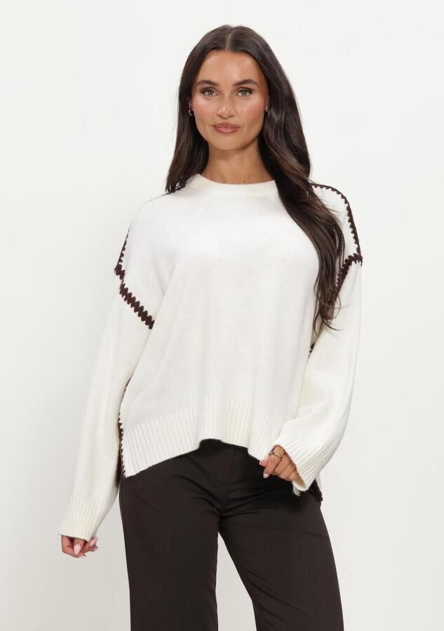 NUKUS Dames Truien & Vesten Loui Pullover Wit