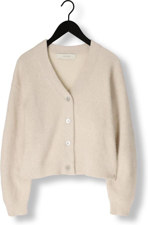 NUKUS Dames Truien & Vesten Magda Cardigan Beige - Foto 3