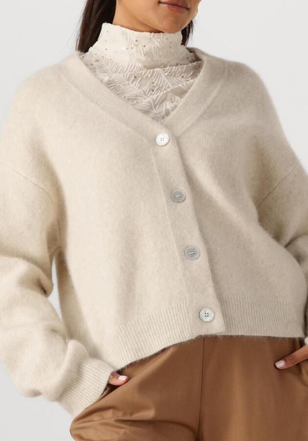 NUKUS Dames Truien & Vesten Magda Cardigan Beige - Foto 2